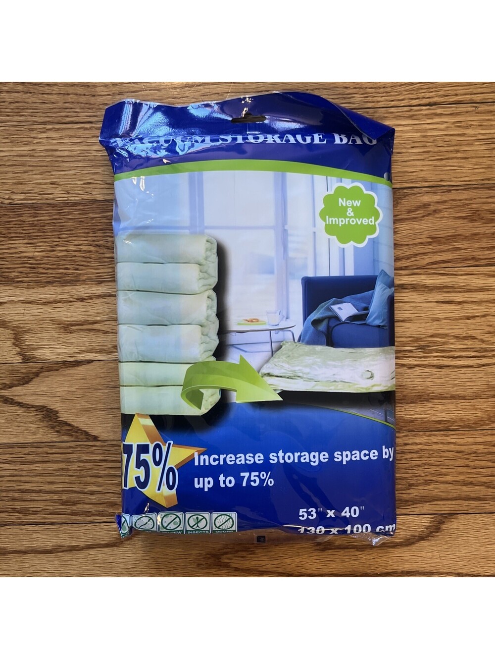 Large Jumbo Vacuum Storage Bags Space Saver Seal Clear Compression 53x40 130x100